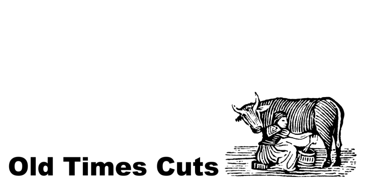 Old Times Cuts Font Download