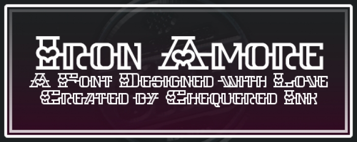 Iron Amore Font Download