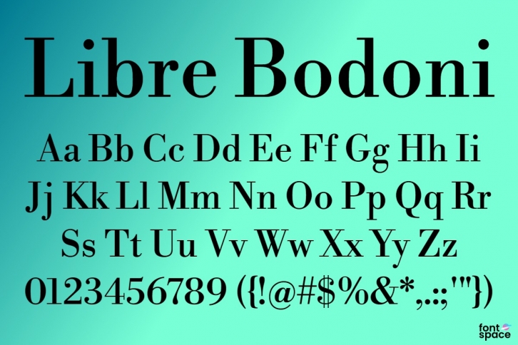 Libre Bodoni Font Download