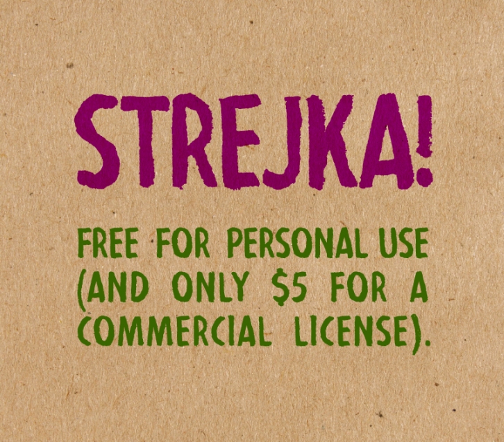 Strejka Font Download