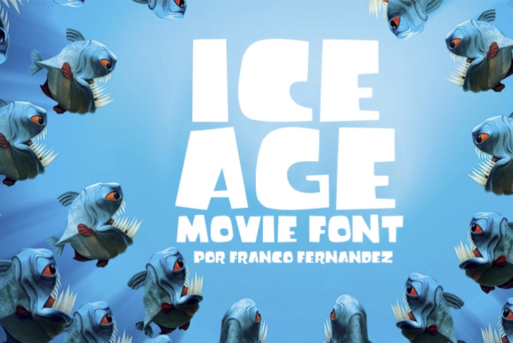 Ice Age Movie Font Download