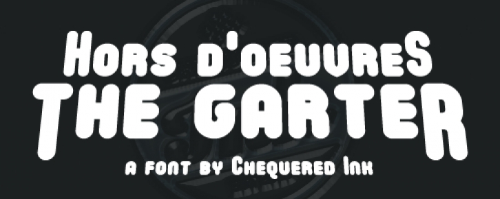 Hors D'oeuvres The Garter Font Download