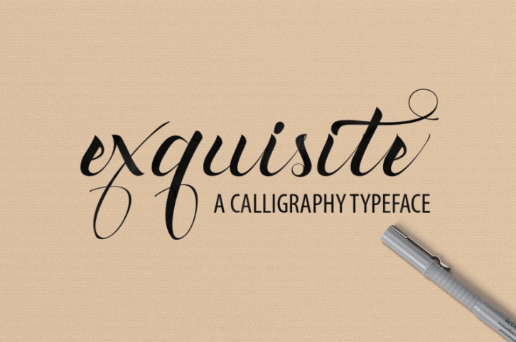 Exquisite Typeface Font Download