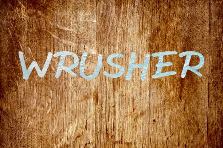 Wrusher Font Download