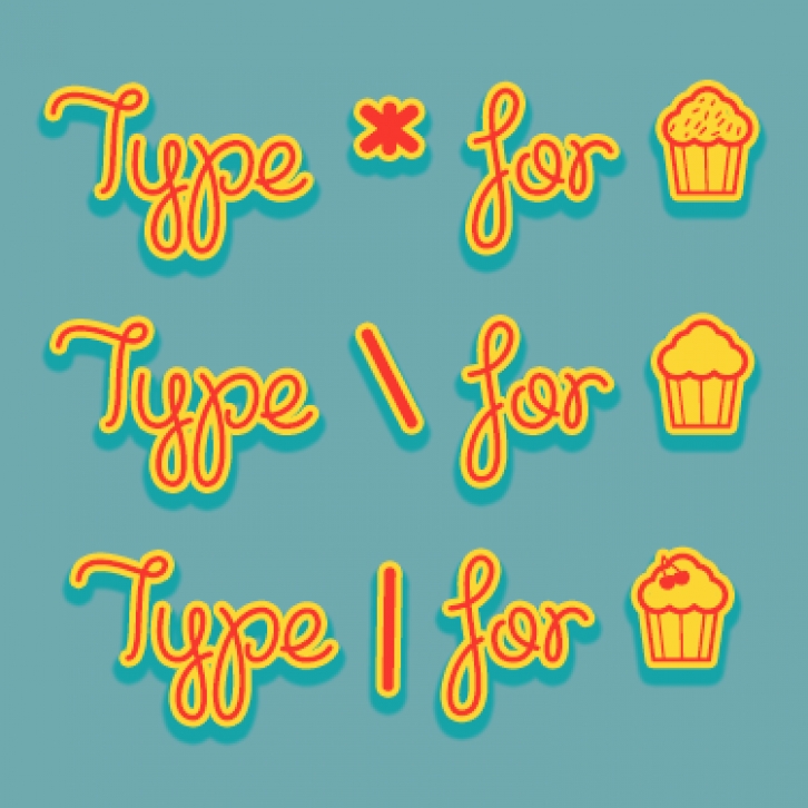 Cupcake Party Font Download