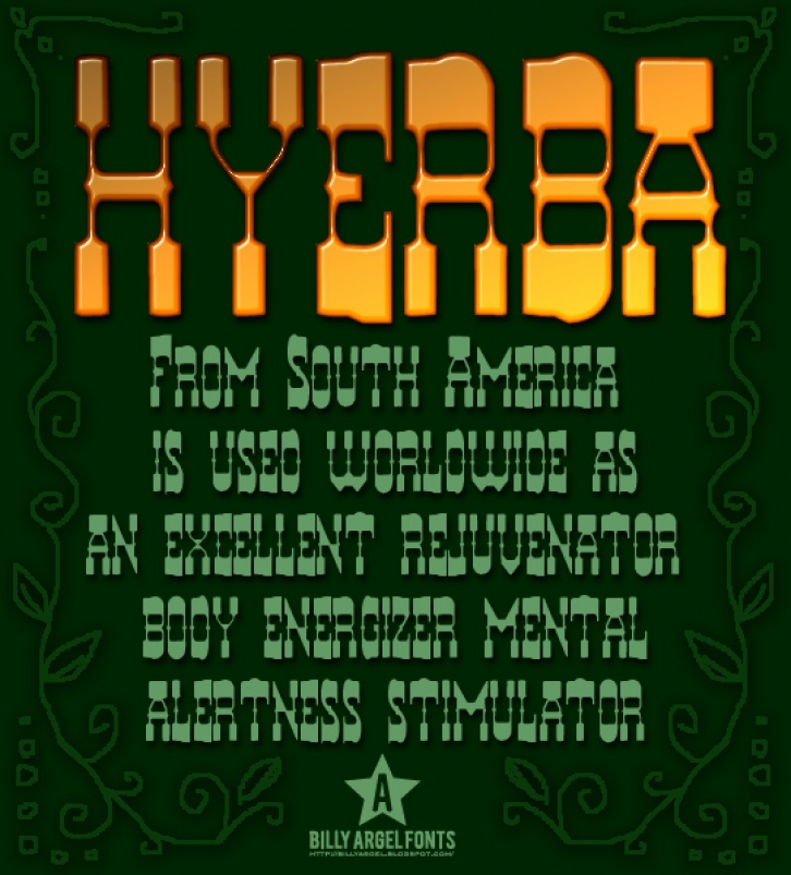 HYERBA Font Download