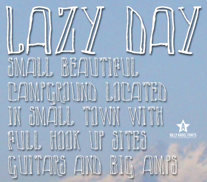 LAZY DAY Font Download