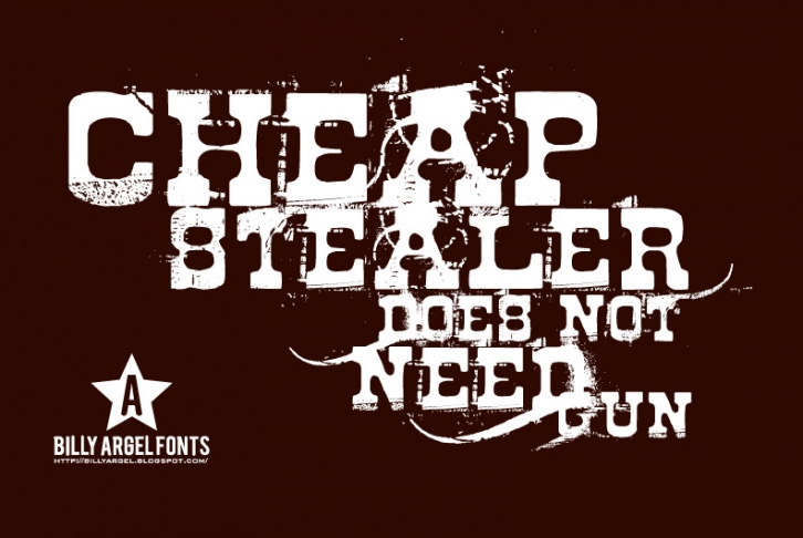 Cheap stealer Font Download