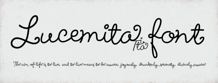 Lucemita Font Download