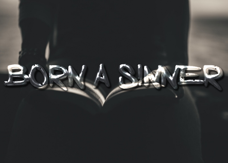 Born a Sinner Font Download