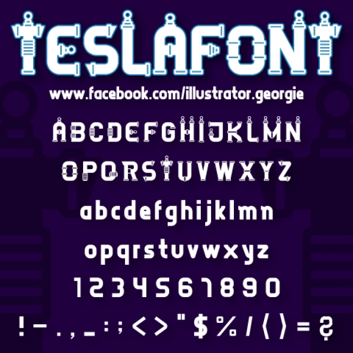 TESLAFONT Font Download