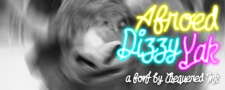 Afroed Dizzy Yak Font Download