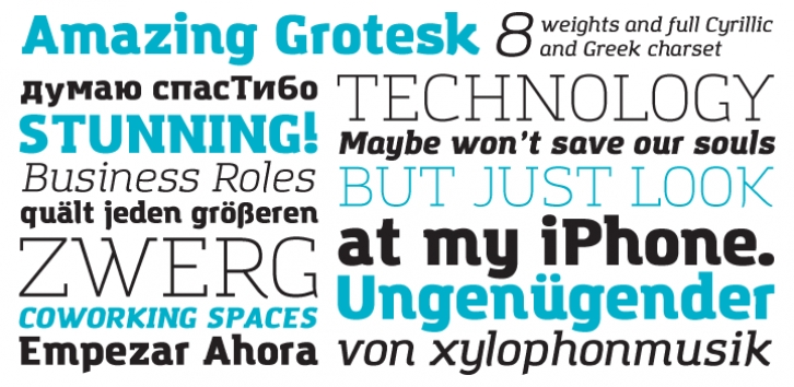 Amazing Grotesk Font Download