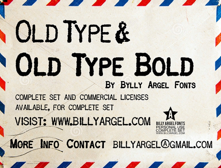 OLD TYPE Font Download