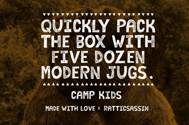 Campkid Font Download