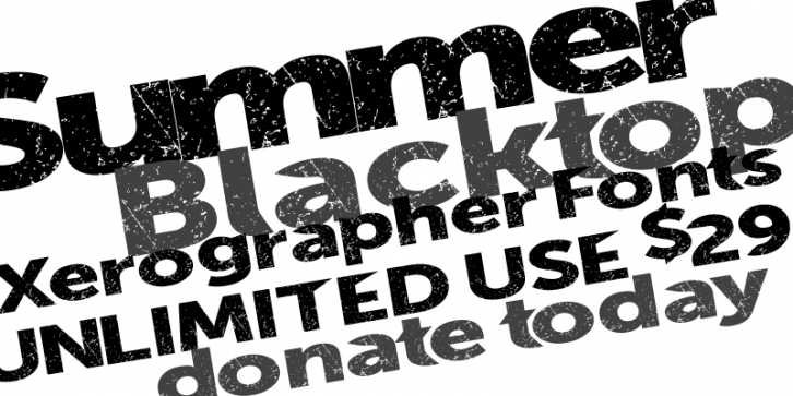 SummerBlacktop Font Download