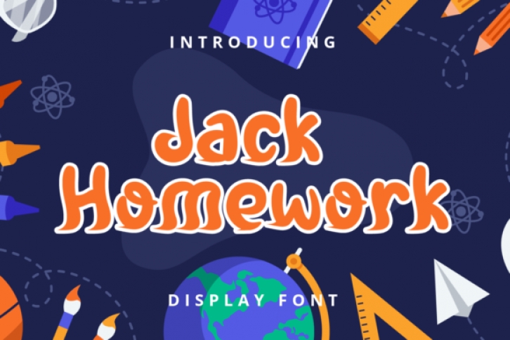 Jack Homework Font Download