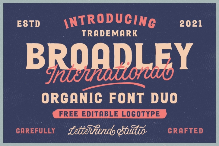 Broadley - Vintage Font Duo Font Download