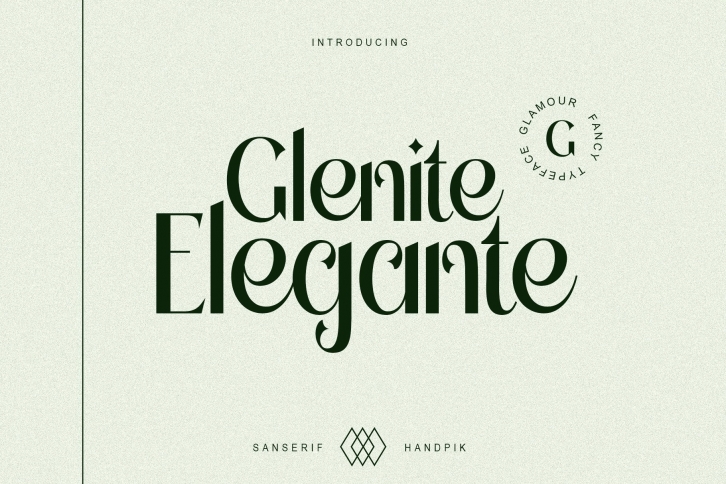 Glenite Elegante Font Download