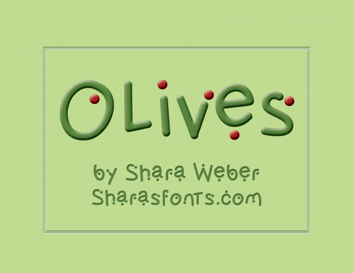 Olives Font Download