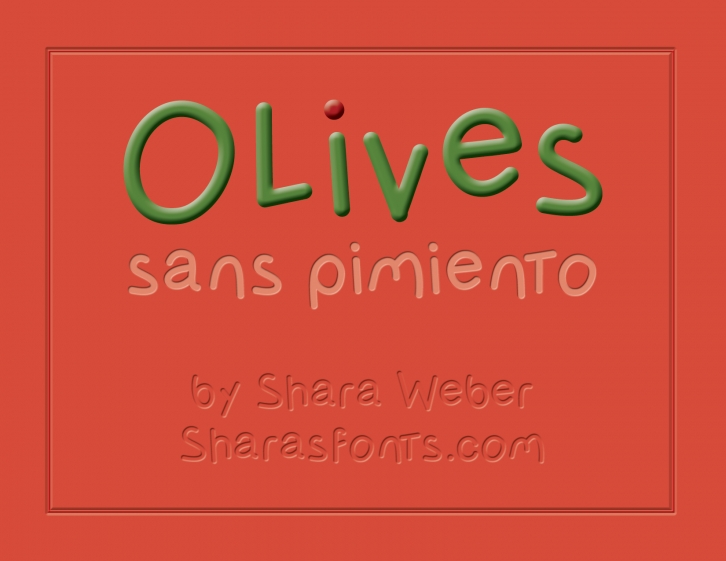 OlivessansPimie Font Download