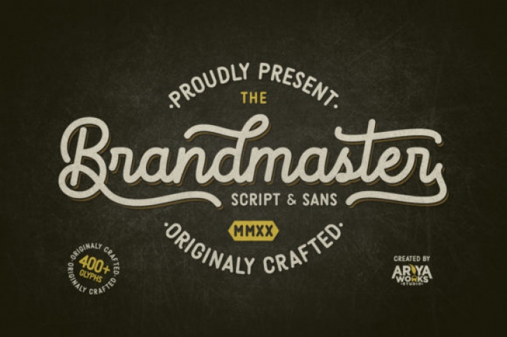 Brandmaster Font Download