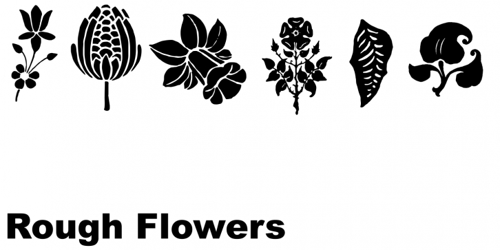 Rough Flowers Font Download