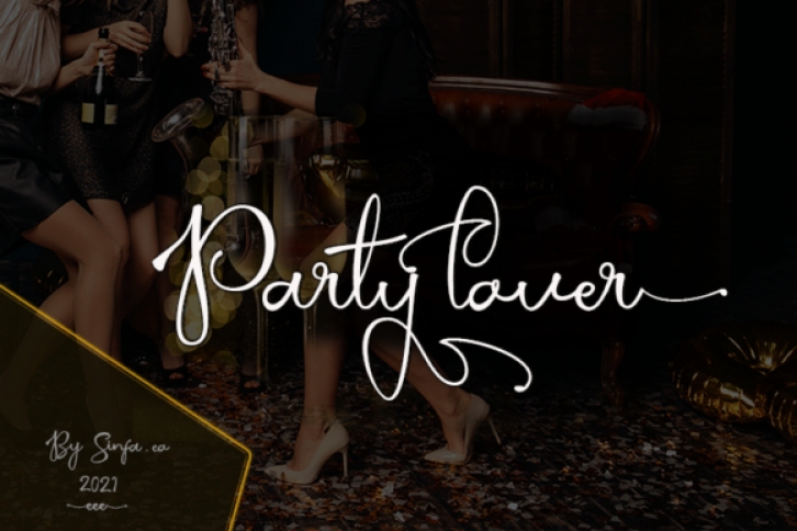 Party Lover Font Download