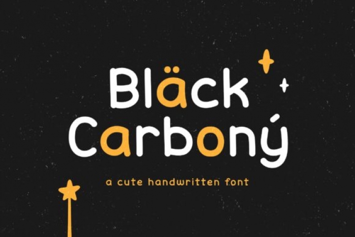 Black Carbony Font Download