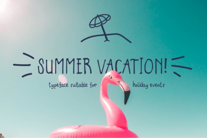 Summer Vacation Font Download