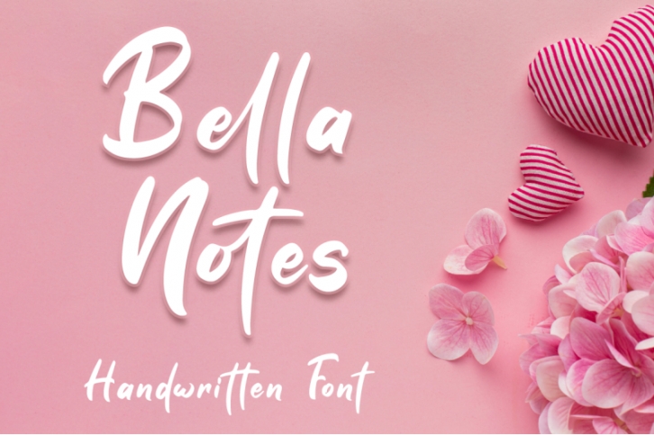 Bella Notes - Handwritten Font Font Download