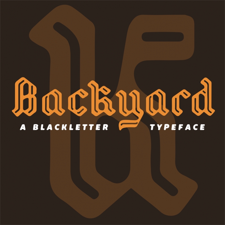 Backyard Font Download