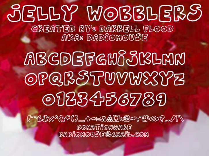 Jelly Wobblers Font Download
