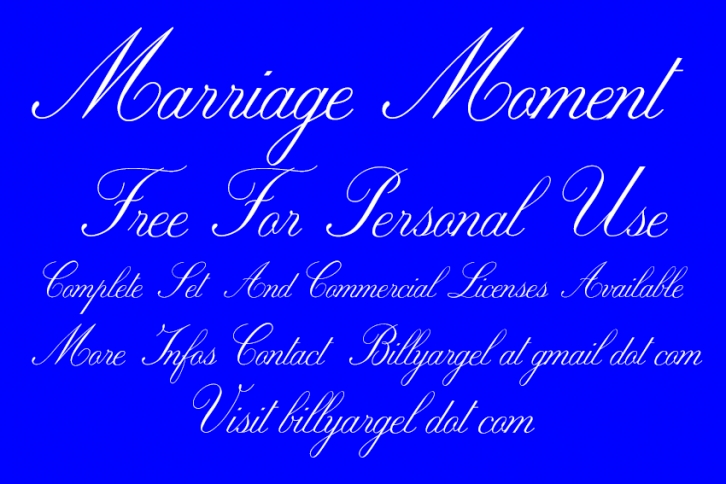 Marriage Mome Font Download