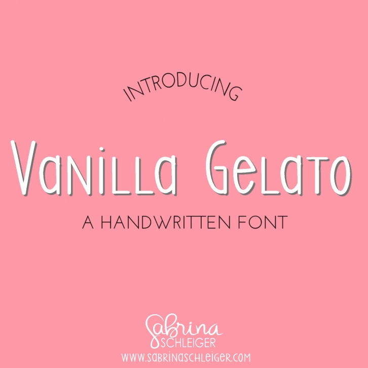SS Vanilla Gela Font Download