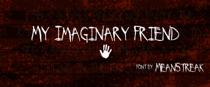 My Imaginary Friend Font Download