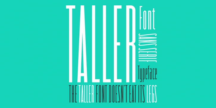 Taller Font Download