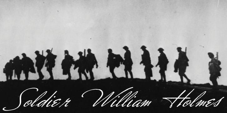 Soldier William Holmes Font Download