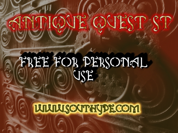 Antique Quest S Font Download