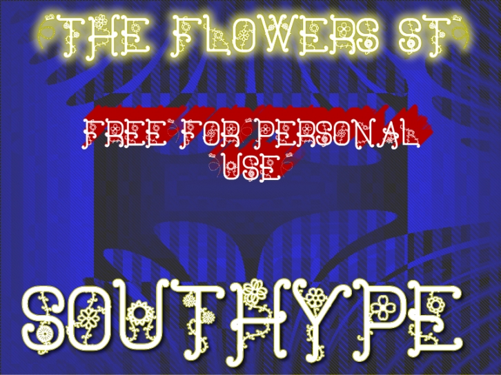 The Flowers S Font Download