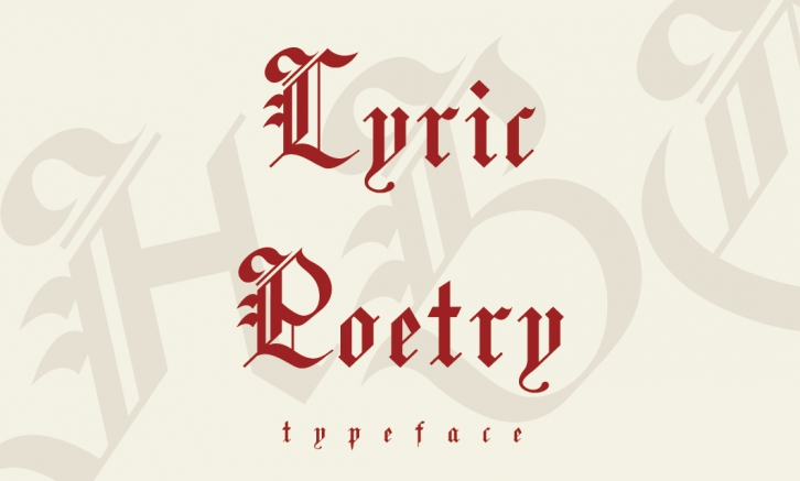 Lyric Poetry Font Download