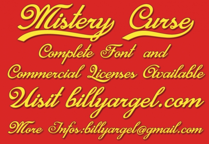 Mistery Curse Font Download