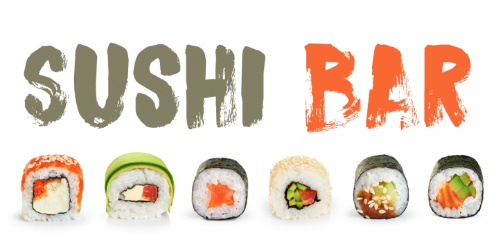 DK Sushi Bar Font Download