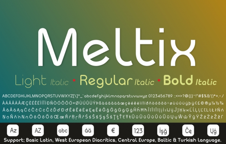 Meltix Bold Dem Font Download