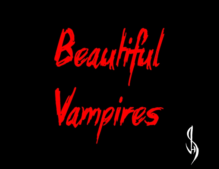 Beautiful Vampires Font Download