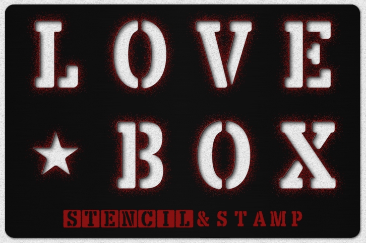 LOVE-BOX Font Download