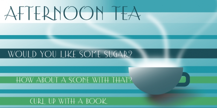 Afternoon Tea Font Download