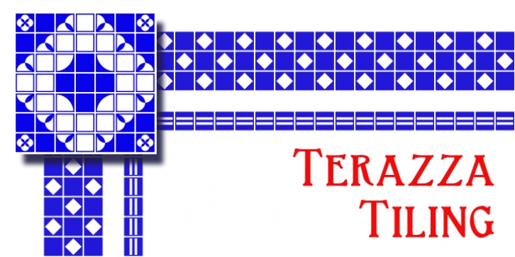 Terazza Tiling Font Download