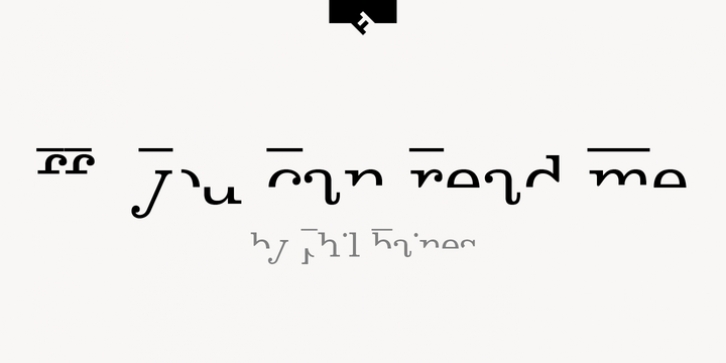 FF You Can Read Me Font Download