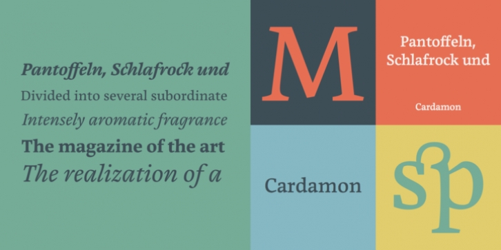 Cardamon Font Download